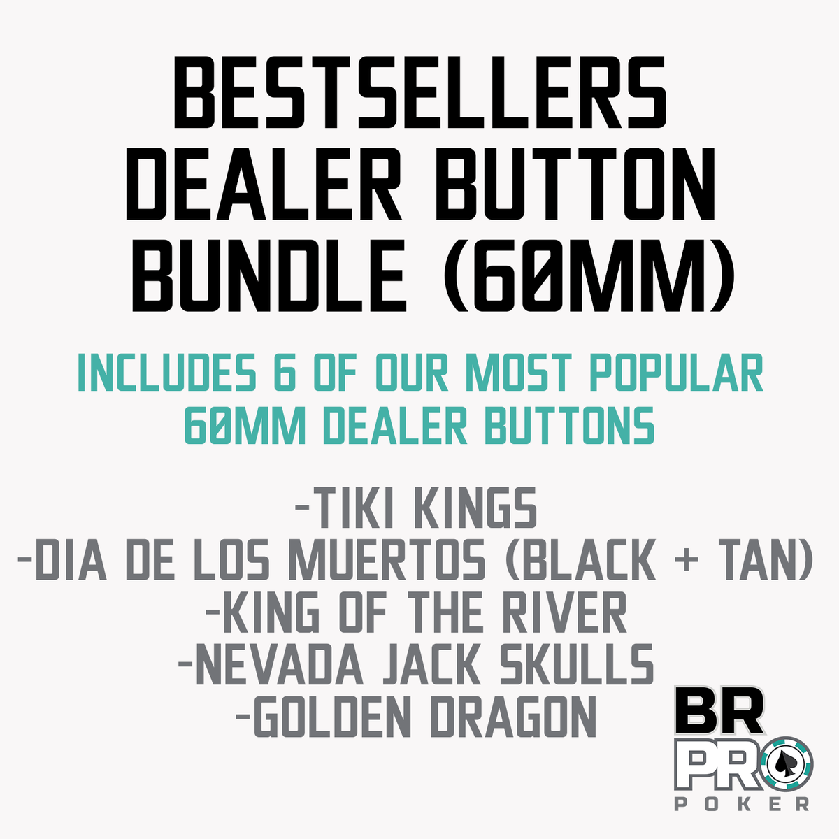 Bestsellers Dealer Button Bundle (60mm Size)