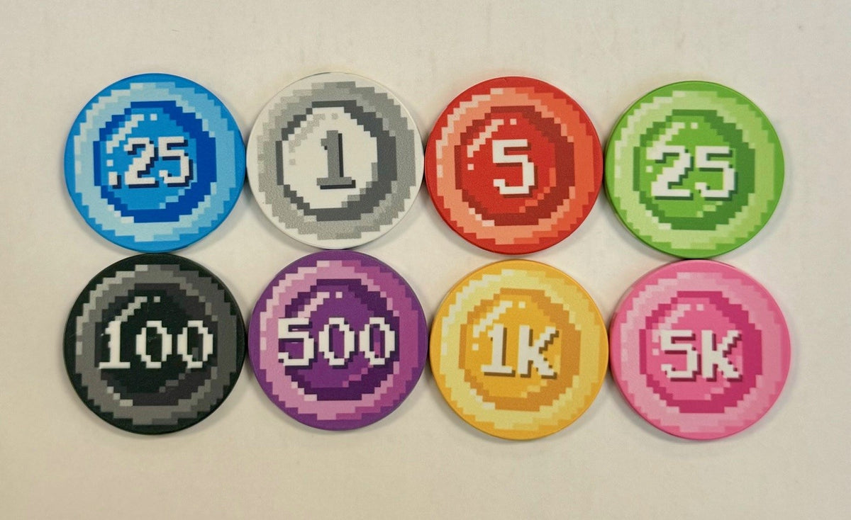 8-Bit Poker Chips