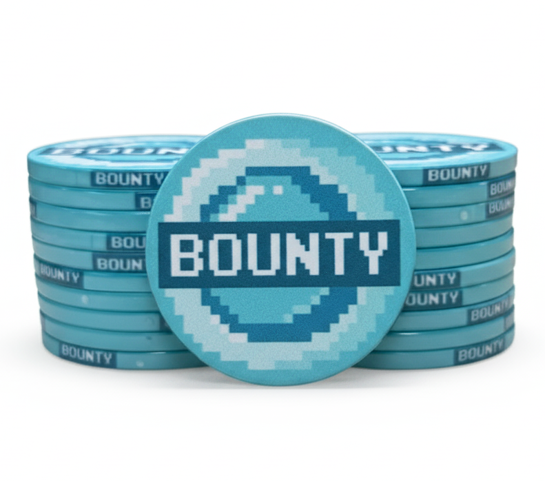 8-Bit Bounty Chips (43mm Chip Size) - Pack of 10