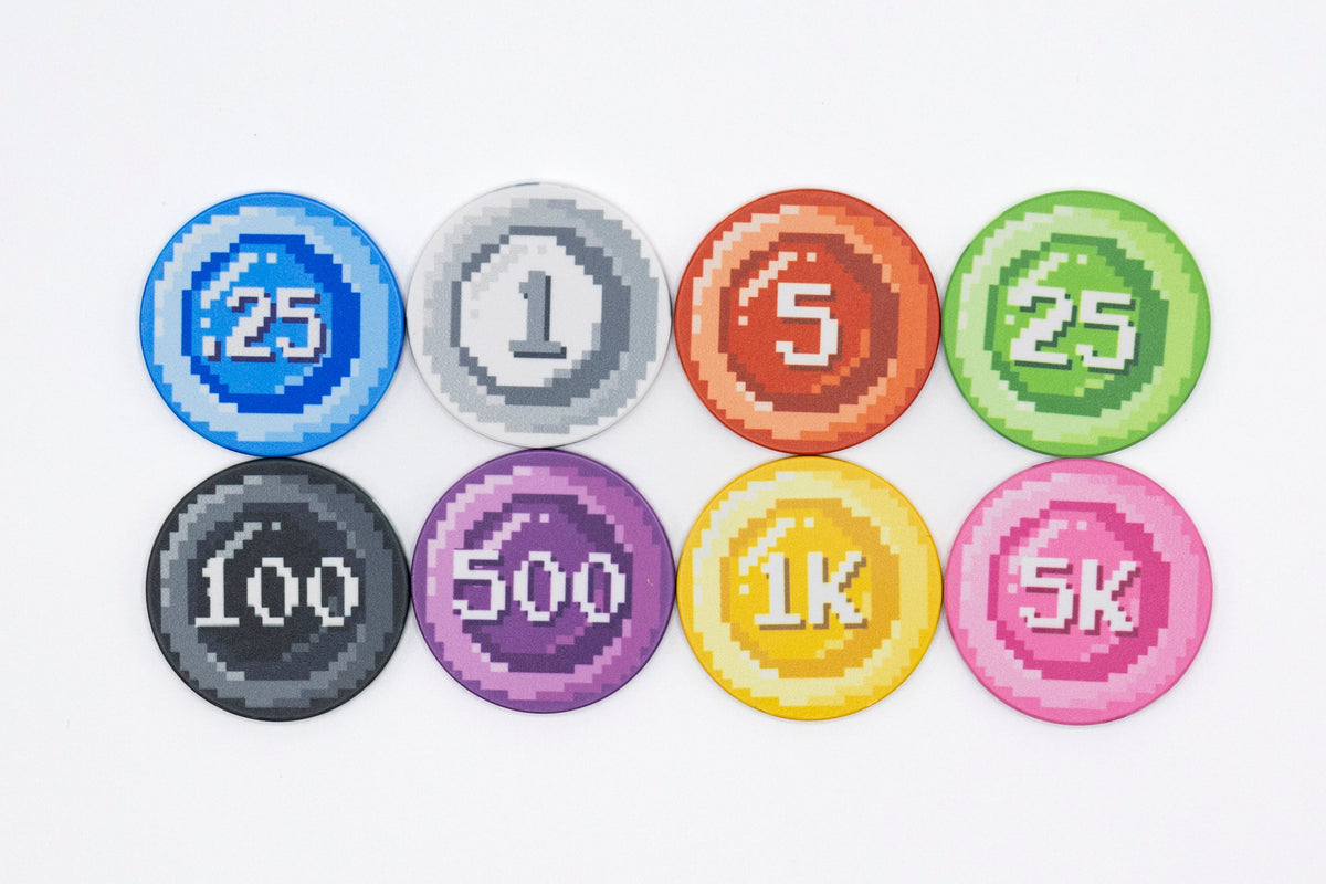 8-Bit Poker Chips