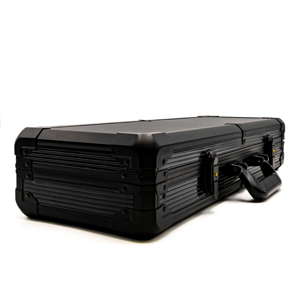 500 Chip Black Aluminum Case