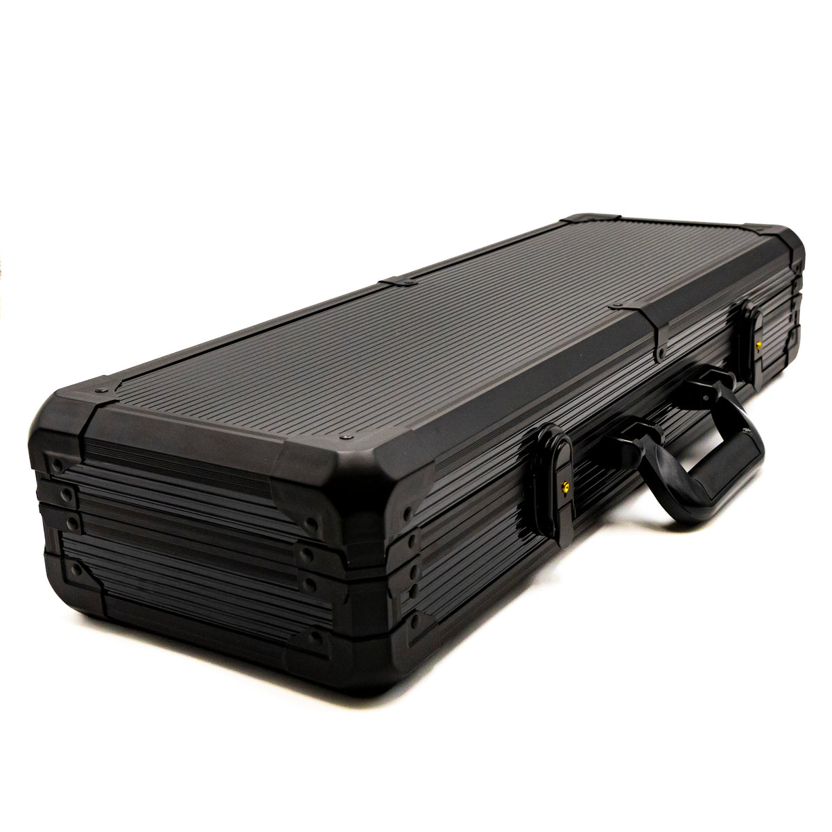 500 Chip Black Aluminum Case