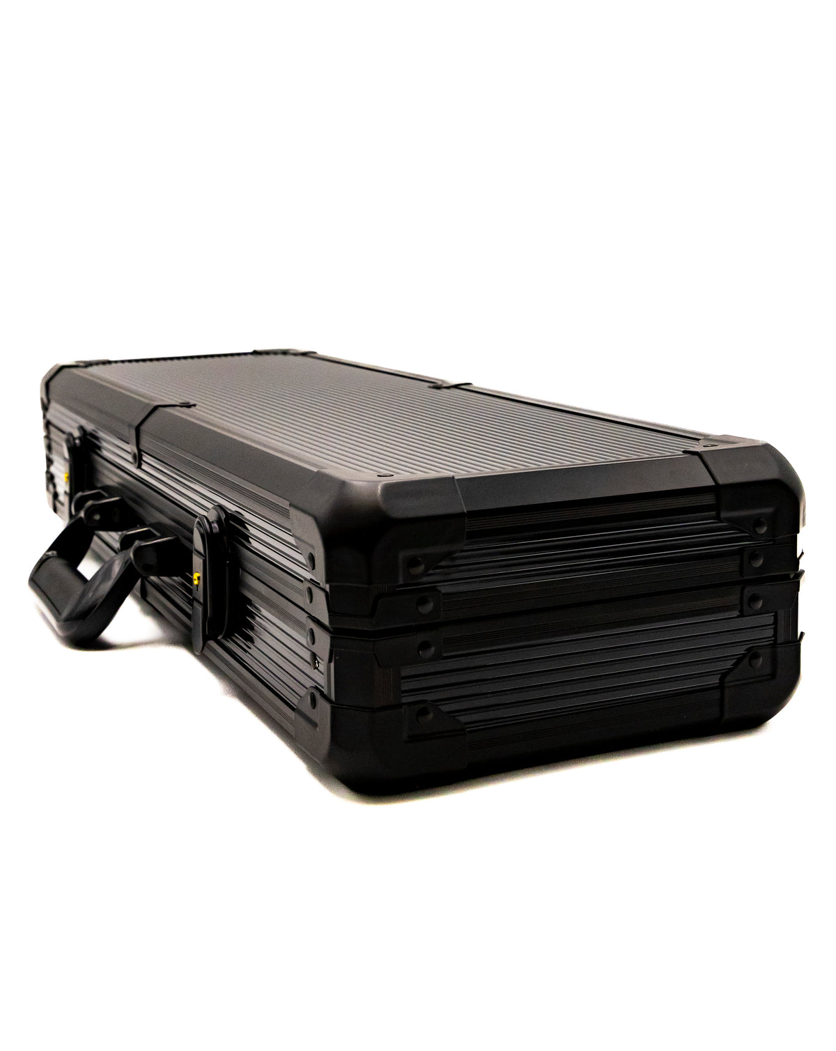 500 Chip Black Aluminum Case