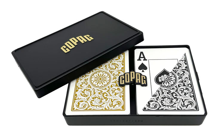 Copag Playing Cards (Bridge + Poker Sizes Available, 2 Decks per pack)