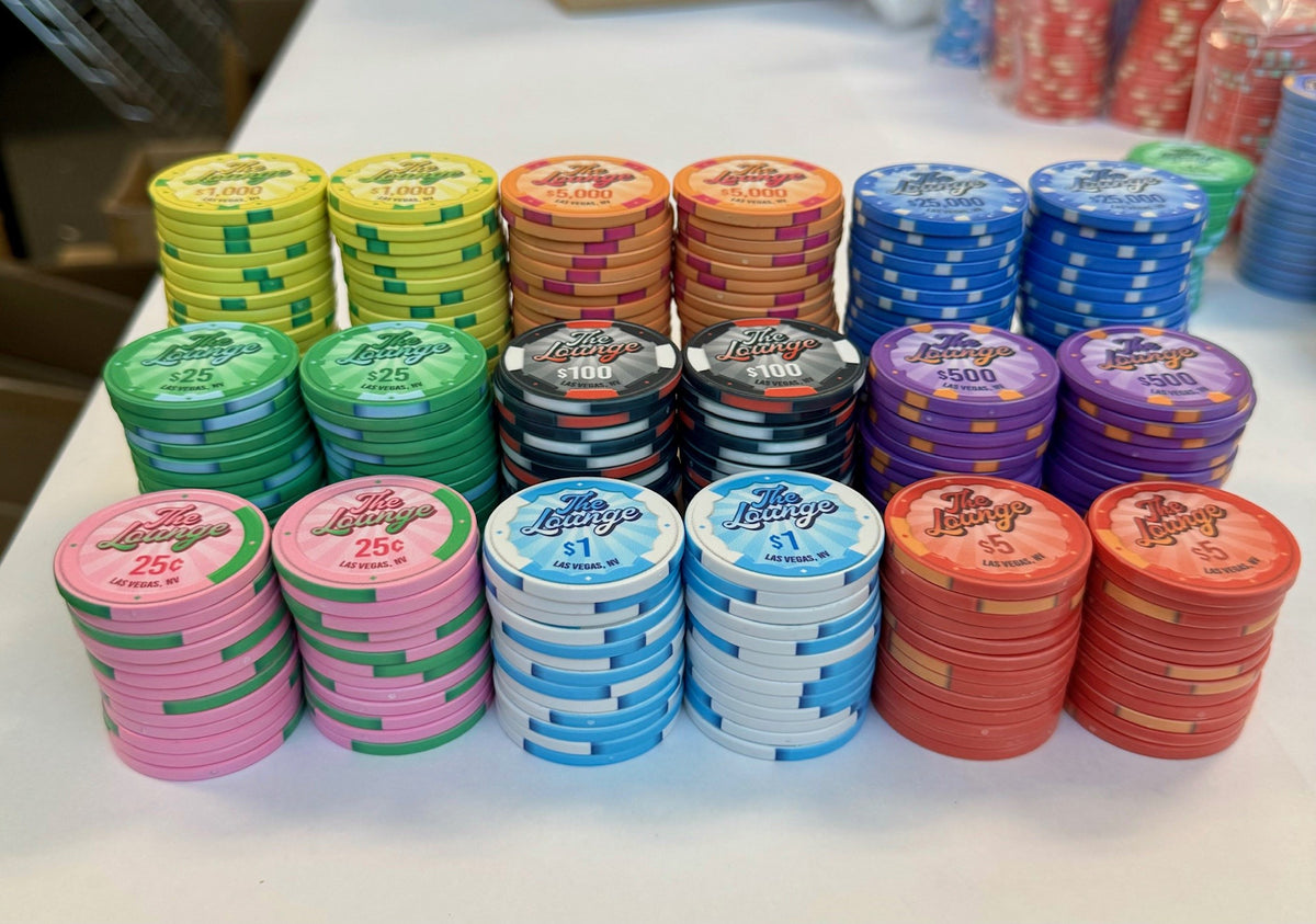 &quot;The Lounge&quot; Poker Chip