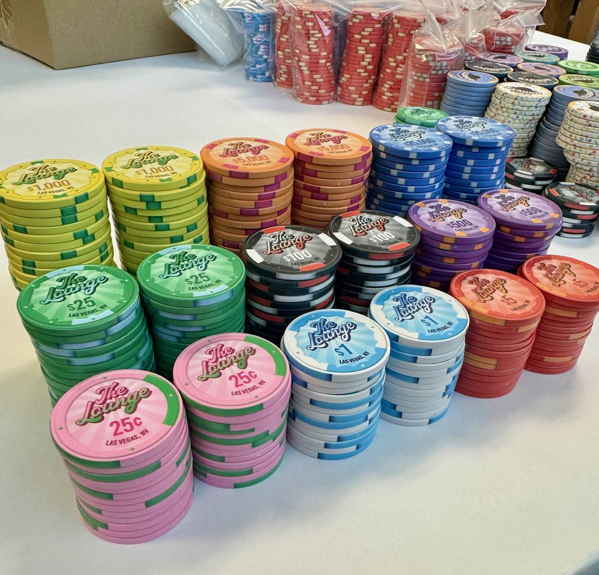 &quot;The Lounge&quot; Poker Chip