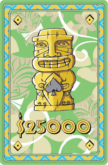 Tiki Plaque - Green $25000