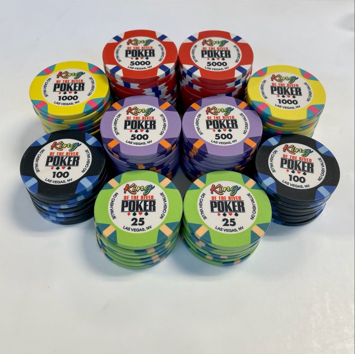 King of the River Poker Chips
