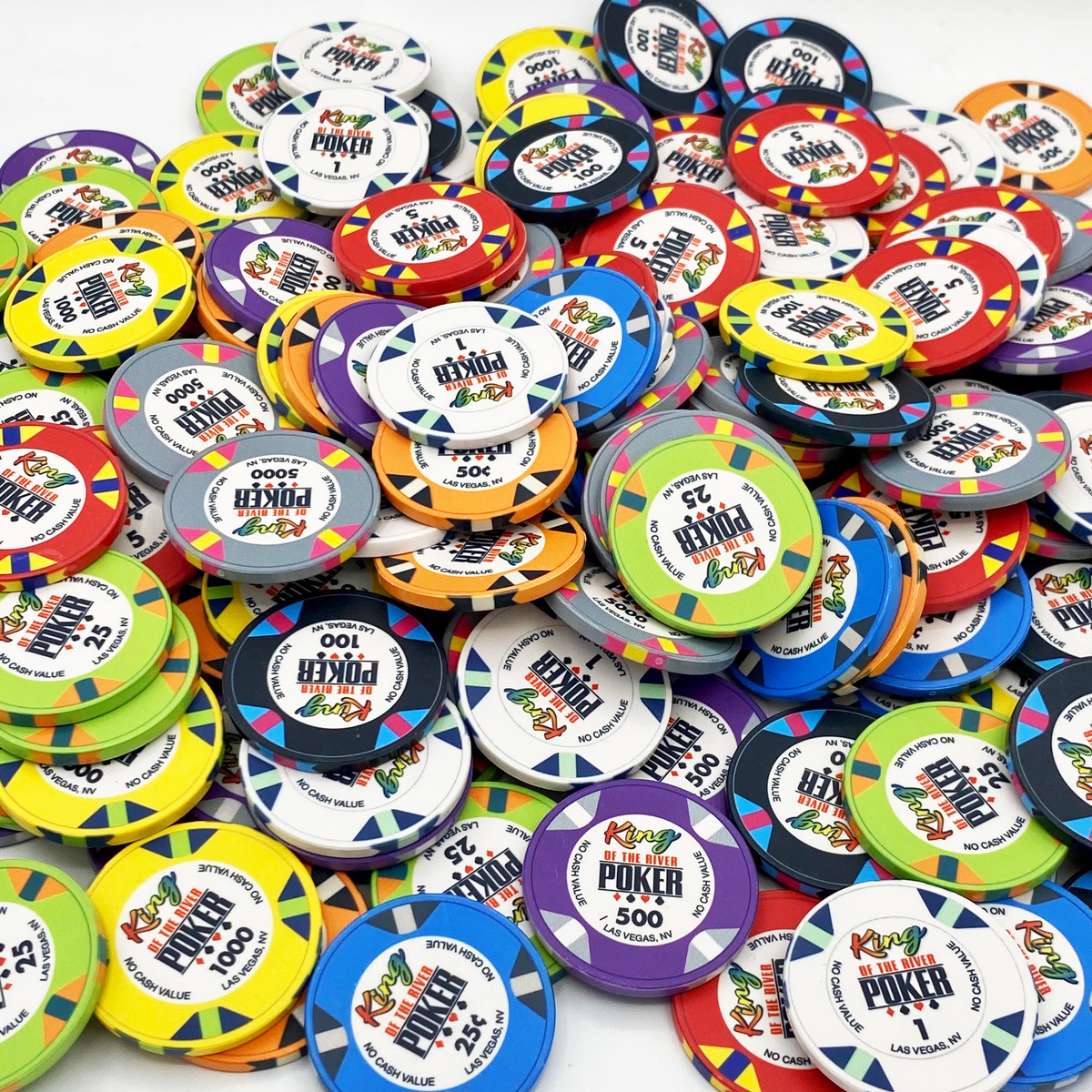 King of the River Poker Chips