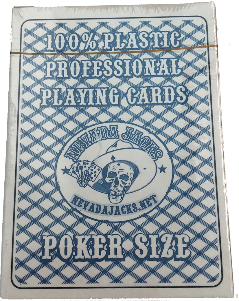 2 Decks Nevada Jacks Plastic Playing Cards