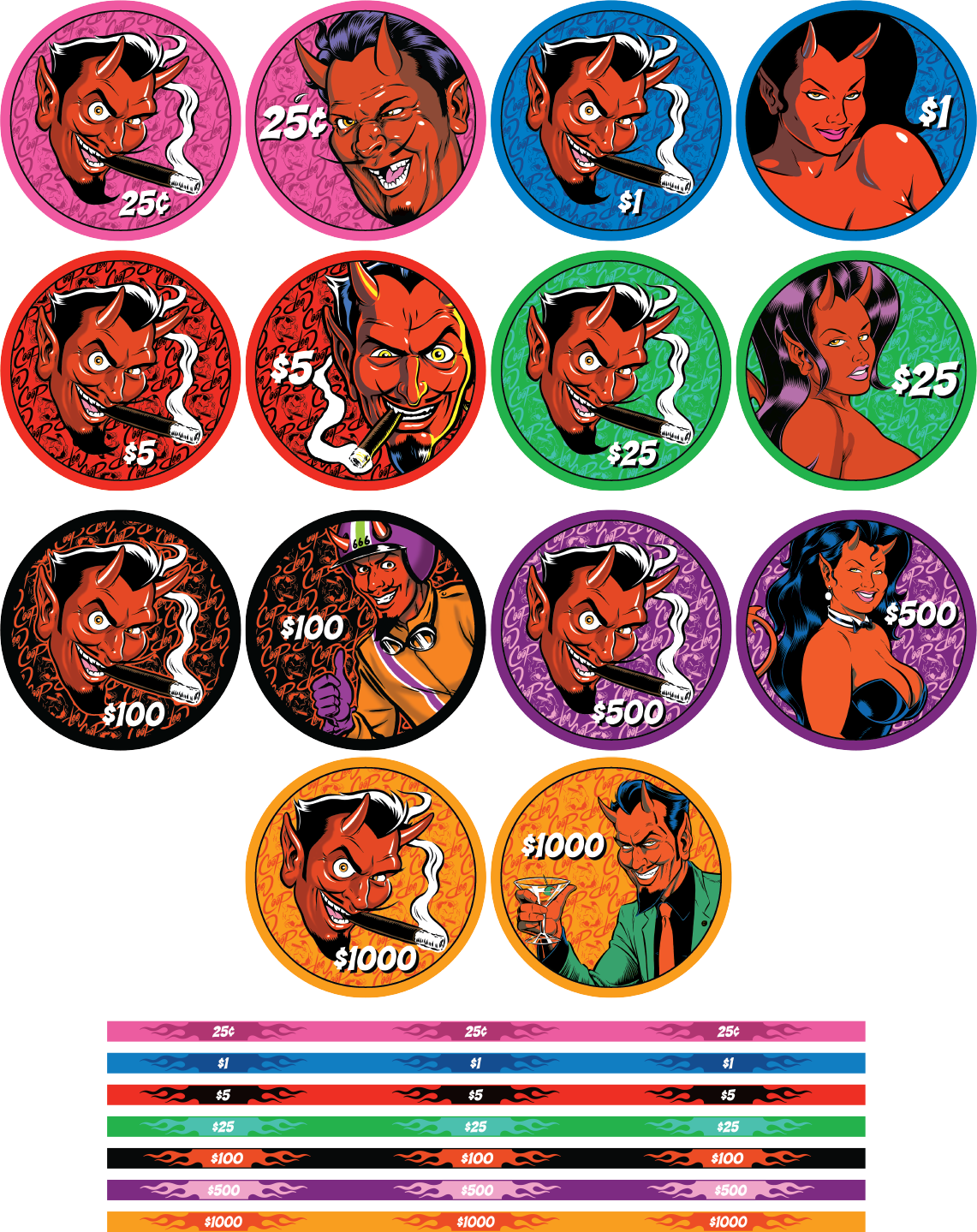 Coop Ceramic Poker Chip