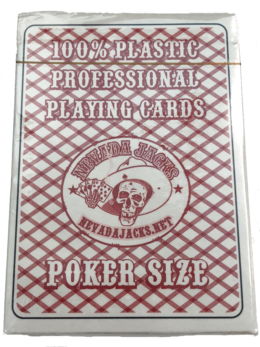 2 Decks Nevada Jacks Plastic Playing Cards
