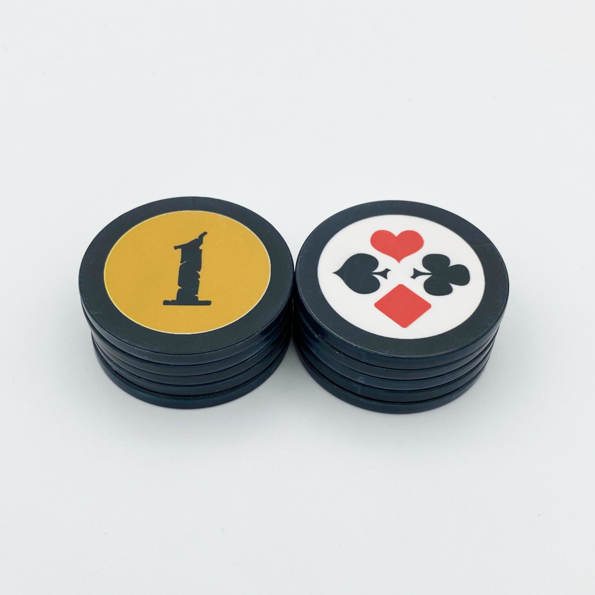 Poker Tournament Seating Chip Set (Pack of 10)