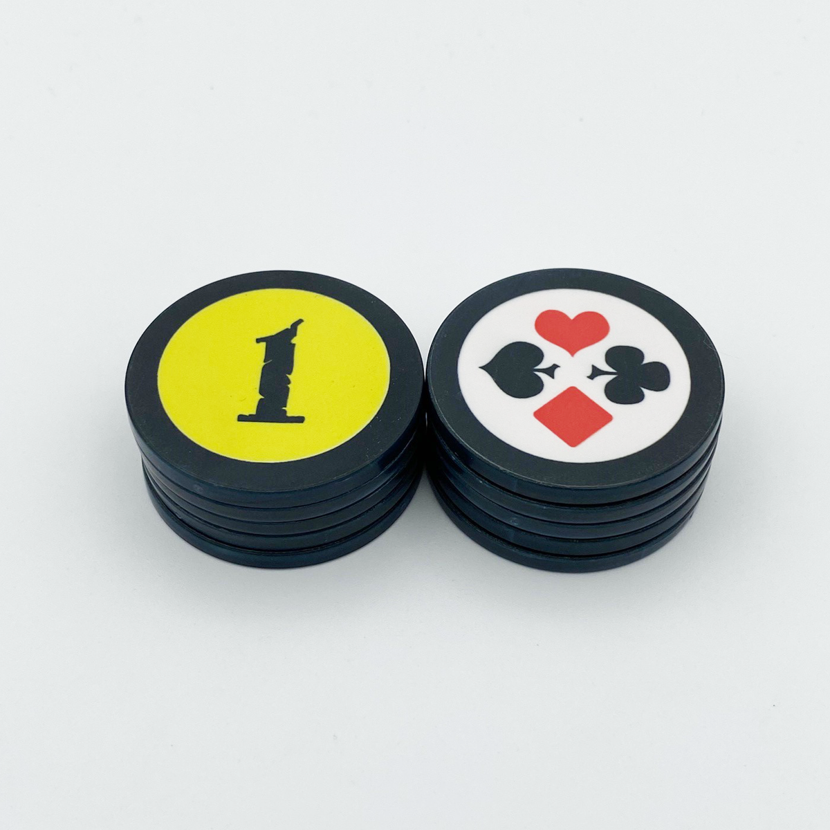 Poker Tournament Seating Chip Set (Pack of 10)