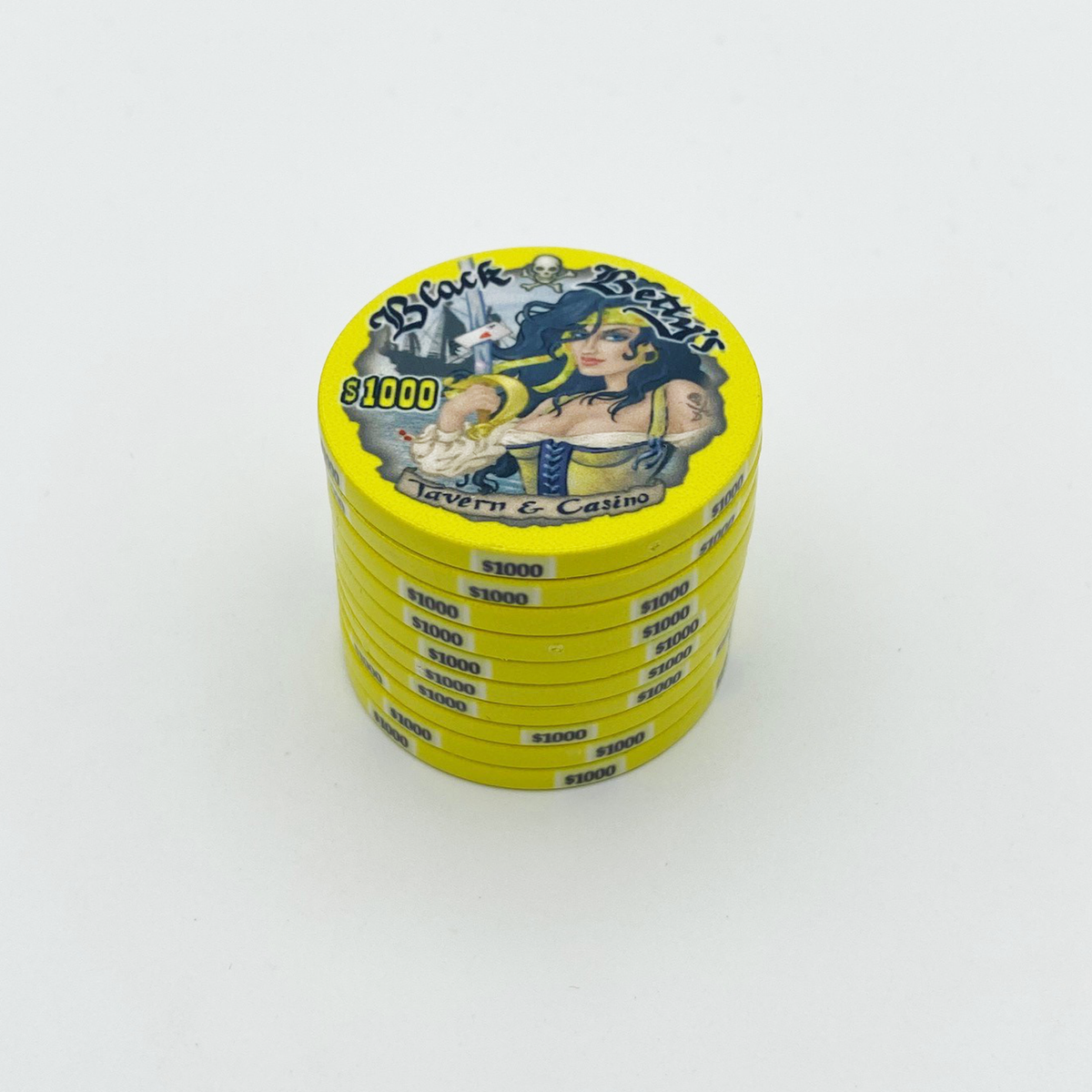 Black Betty Poker Chip