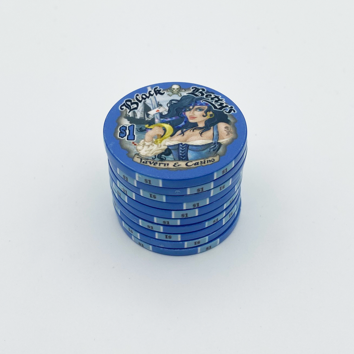 Black Betty Poker Chip