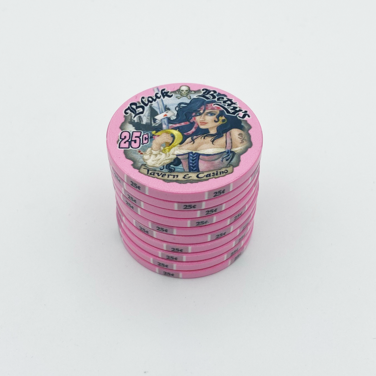 Black Betty Poker Chip