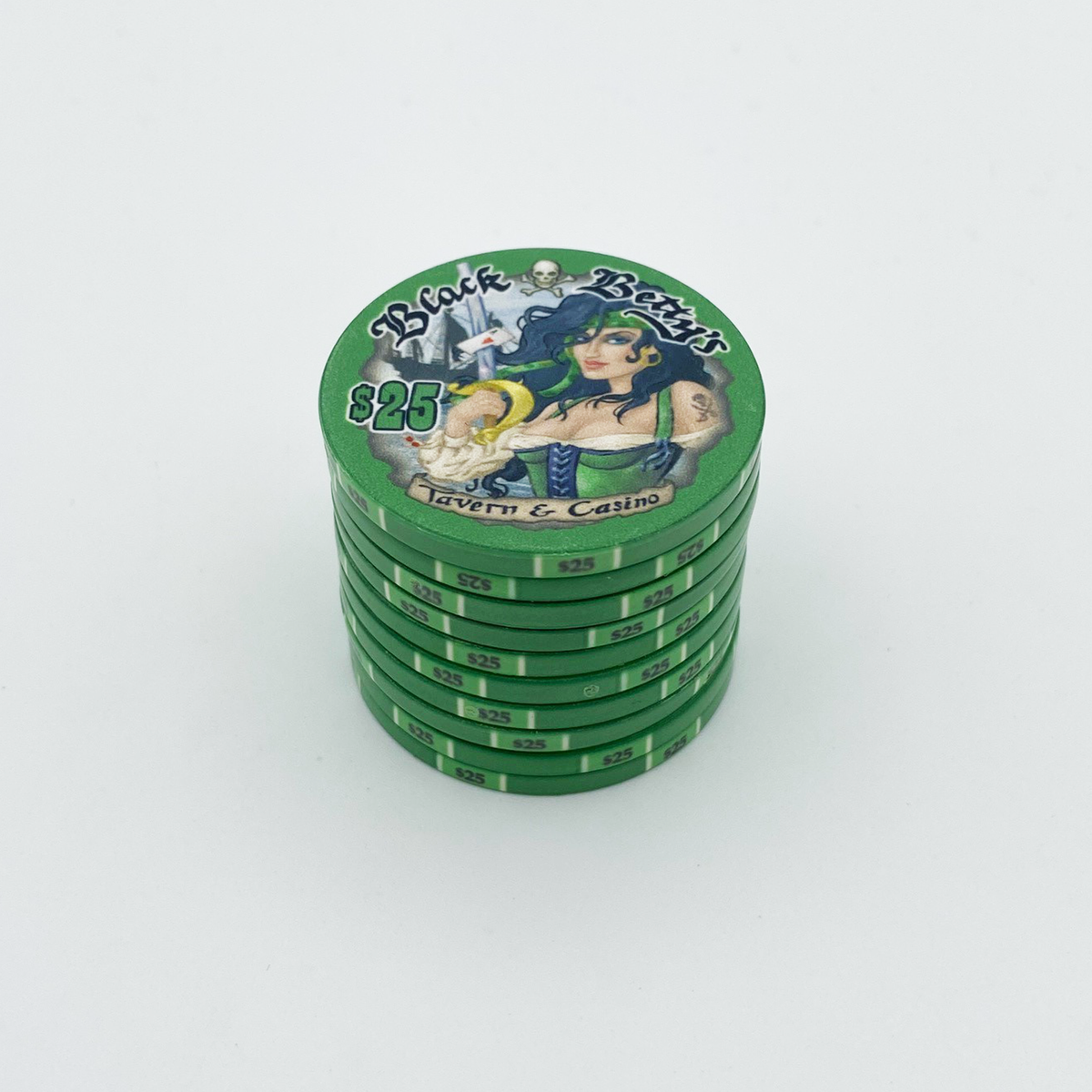 Black Betty Poker Chip