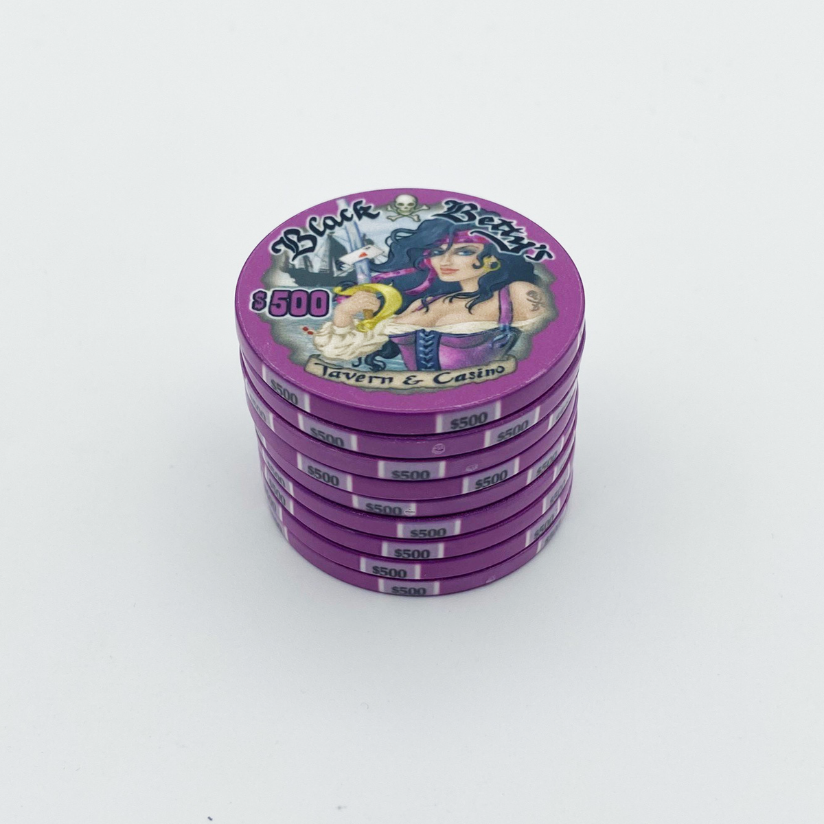 Black Betty Poker Chip