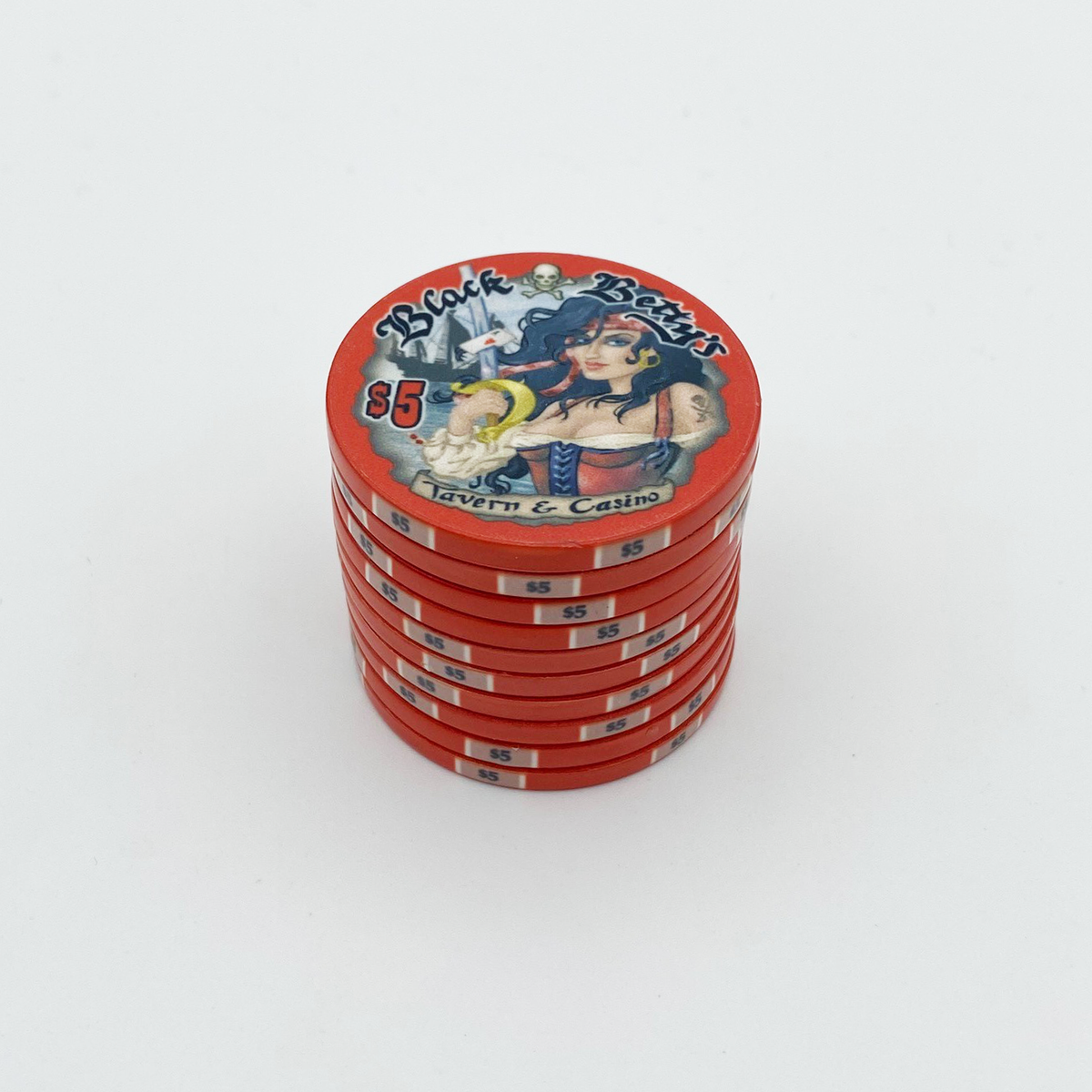 Black Betty Poker Chip