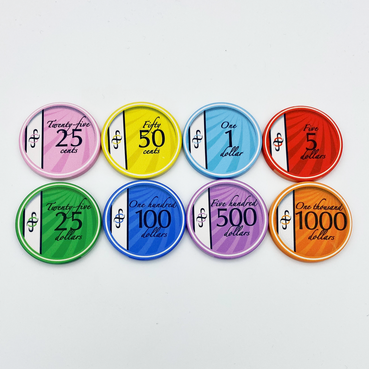 Bold Class Ceramic Poker Chip
