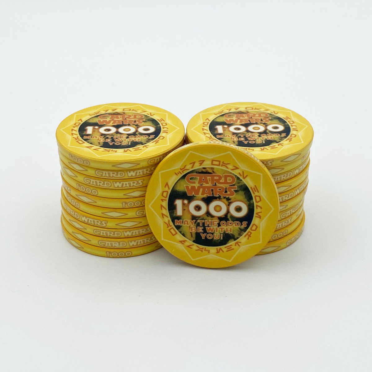Card Wars Ceramic Poker Chip