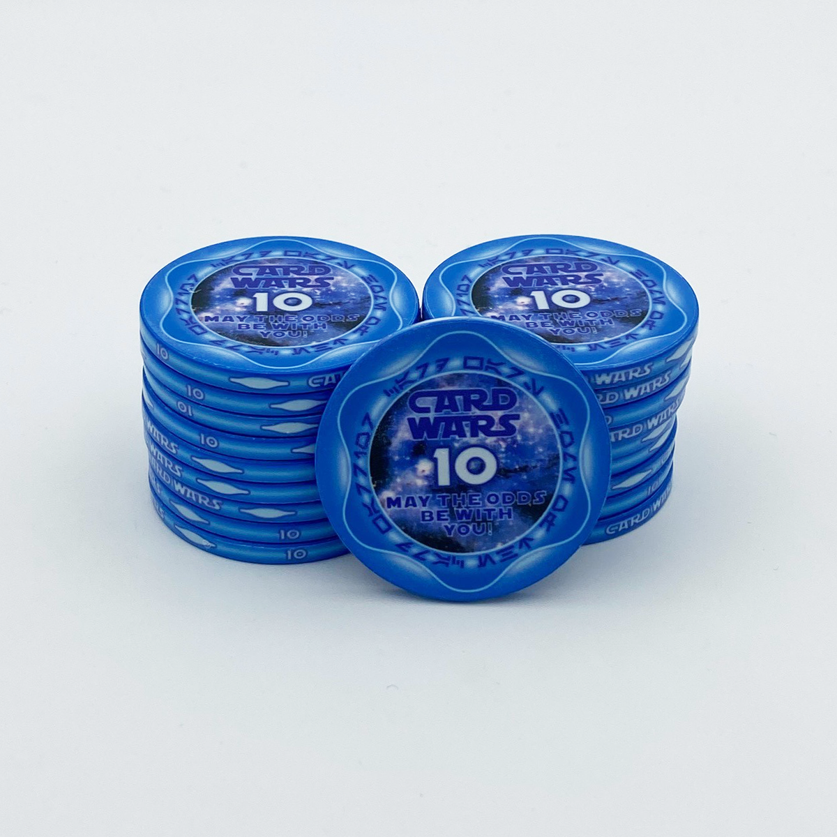 Card Wars Ceramic Poker Chip
