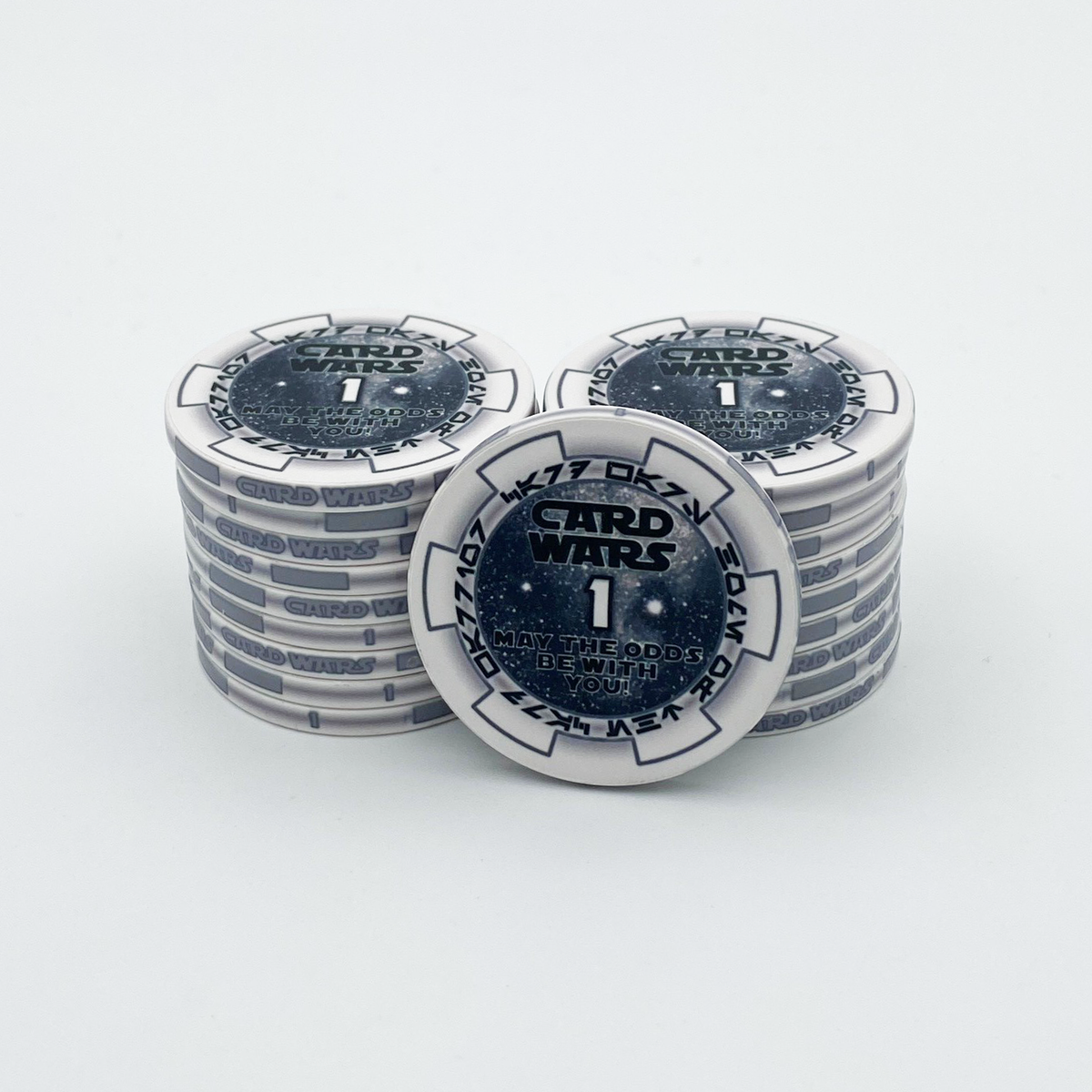Card Wars Ceramic Poker Chip