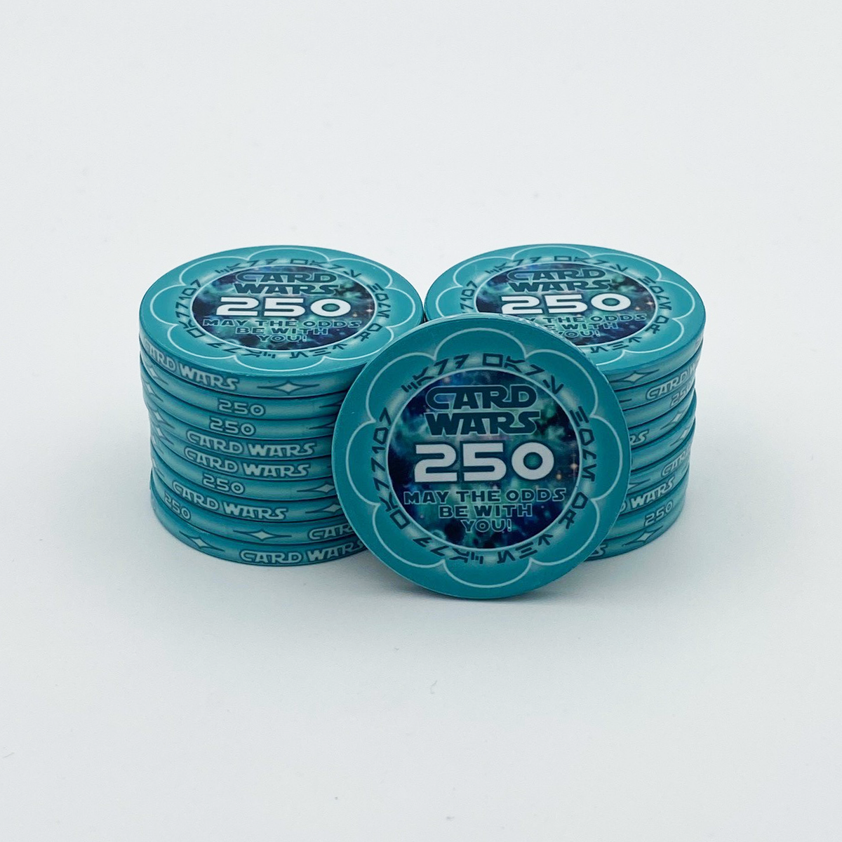 Card Wars Ceramic Poker Chip