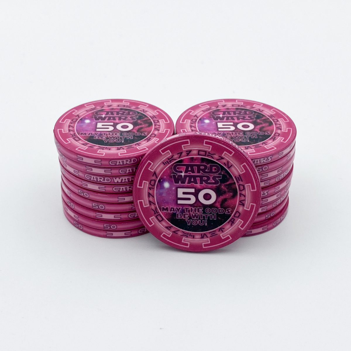 Card Wars Ceramic Poker Chip