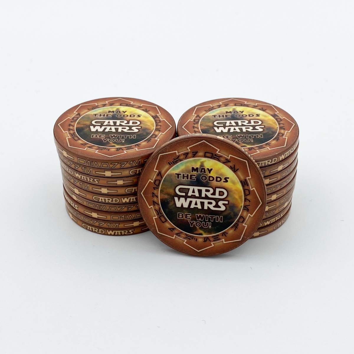 Card Wars Ceramic Poker Chip