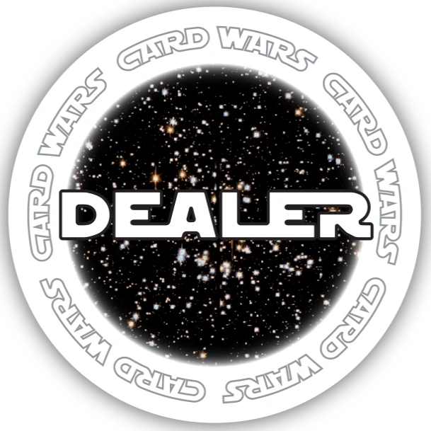 Card Wars Dealer Button (49mm or 60mm)