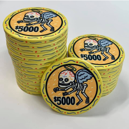 Dia de los Muertos Poker Chips