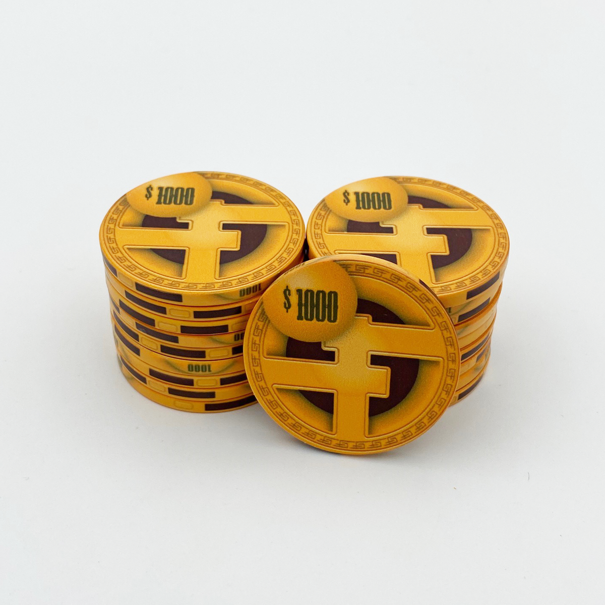 Dropa Discs Ceramic Poker Chip