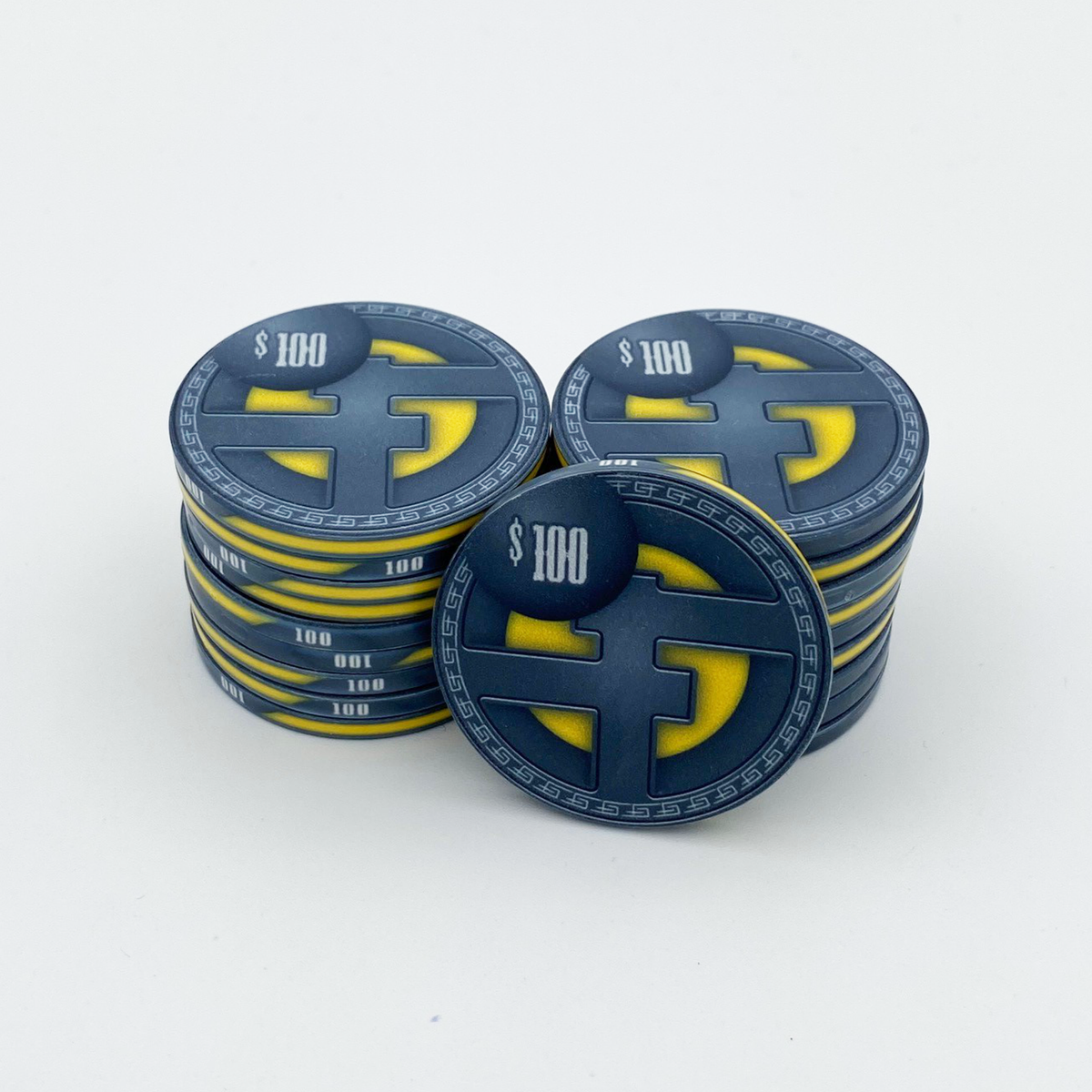 Dropa Discs Ceramic Poker Chip