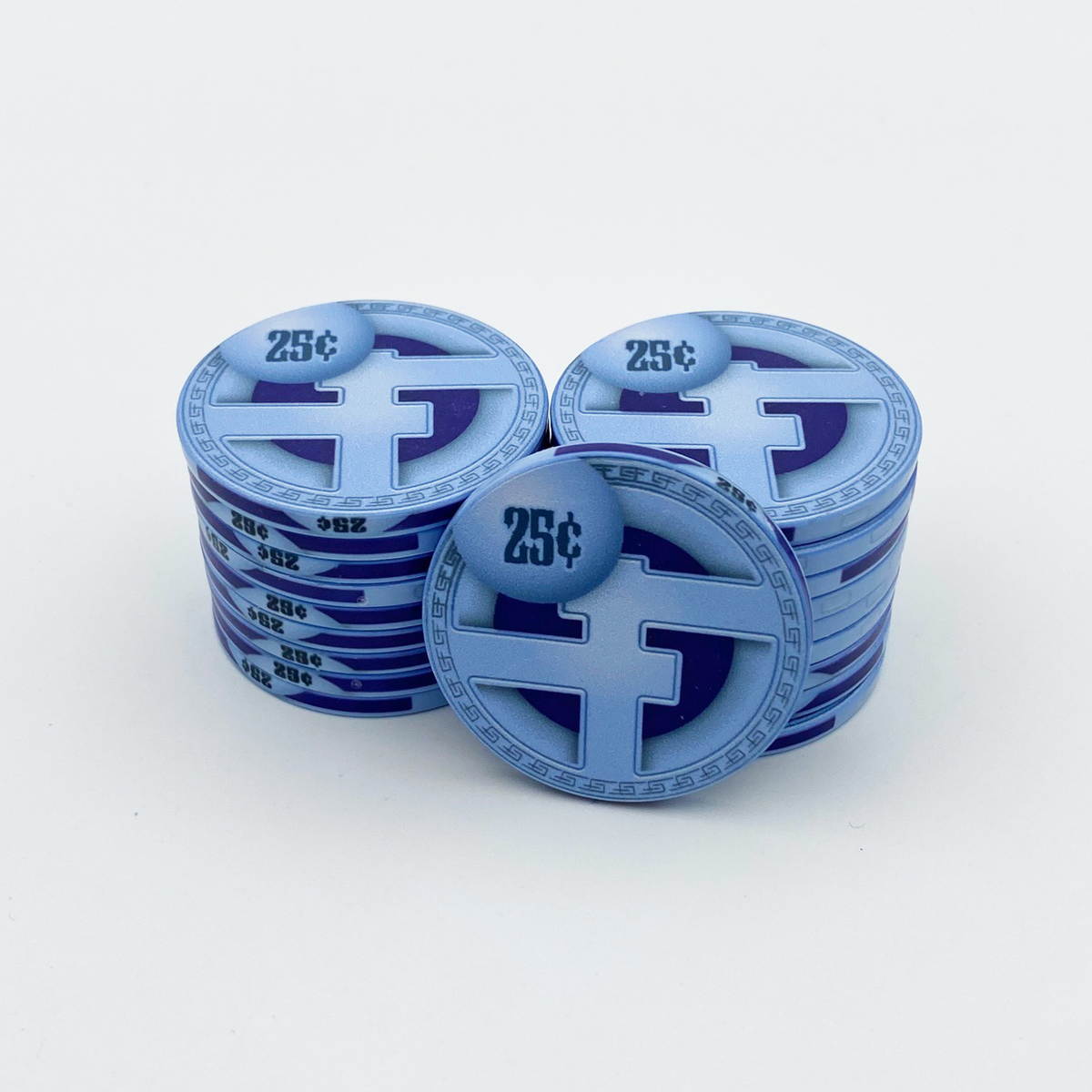 Dropa Discs Ceramic Poker Chip