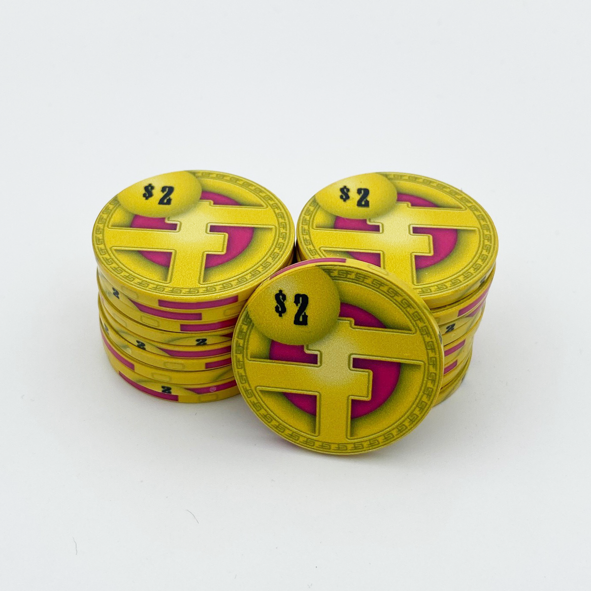 Dropa Discs Ceramic Poker Chip