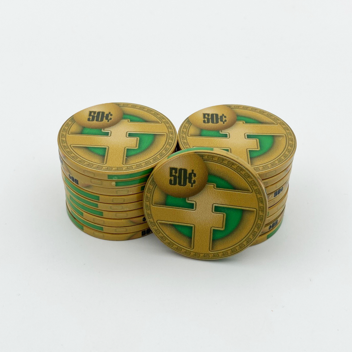 Dropa Discs Ceramic Poker Chip