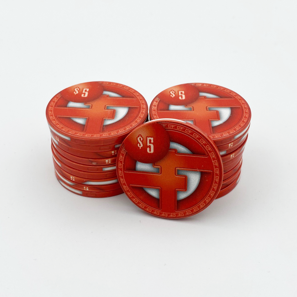 Dropa Discs Ceramic Poker Chip