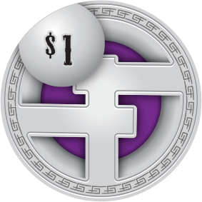 Dropa Discs Ceramic Poker Chip