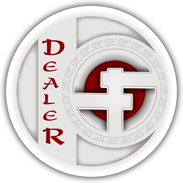 Dropa Discs Dealer Button (49mm or 60mm)