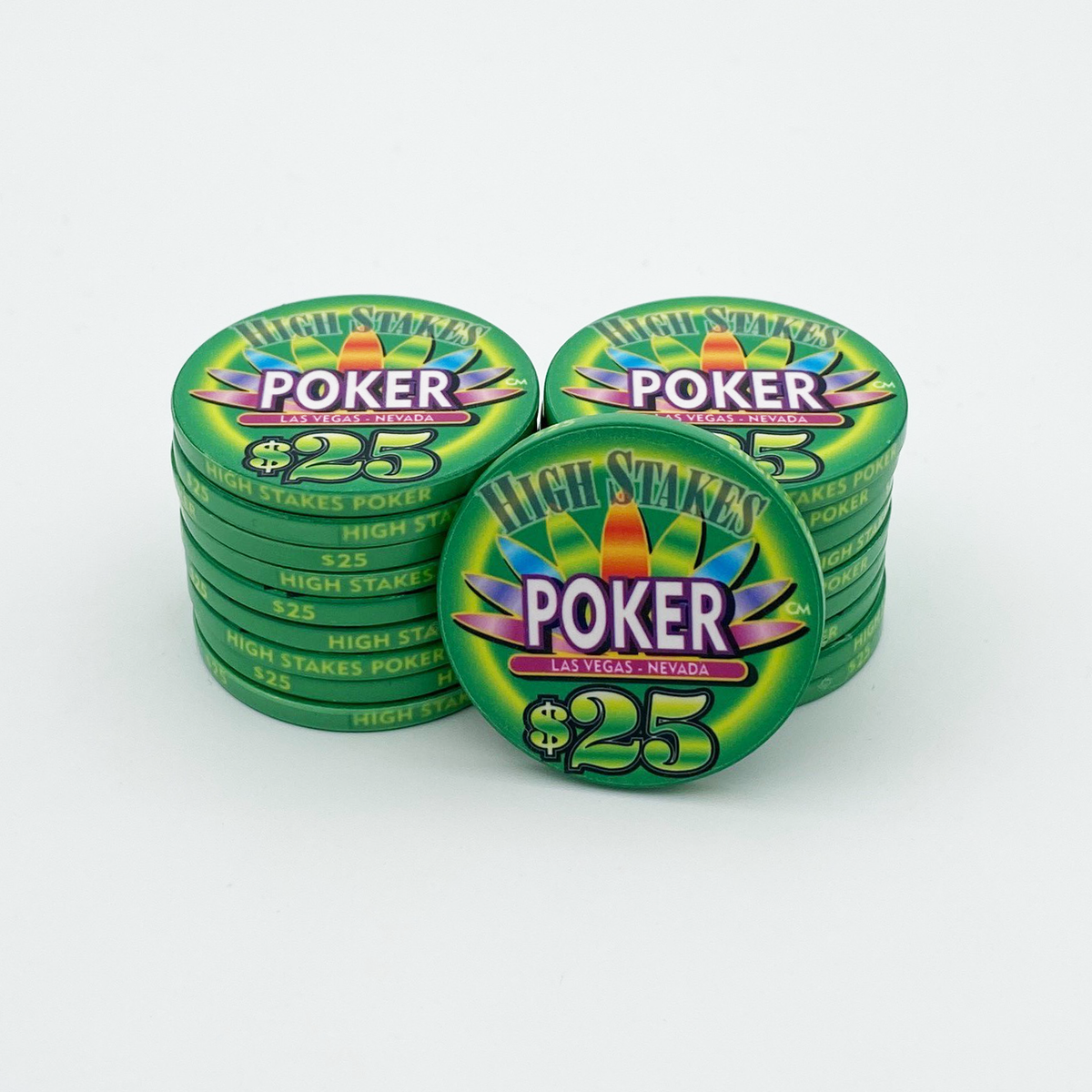 High Stakes Ceramic Poker Chip