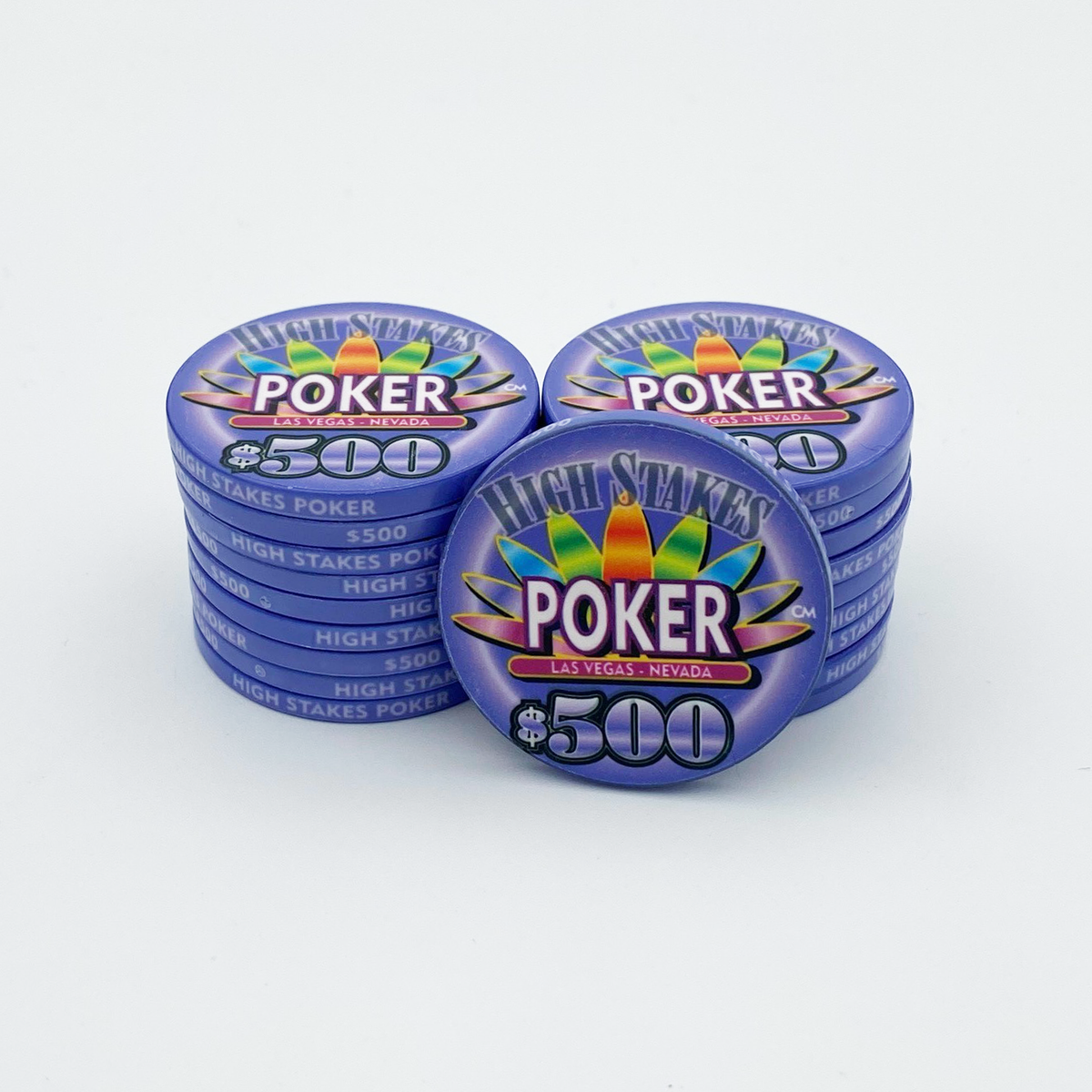 High Stakes Ceramic Poker Chip