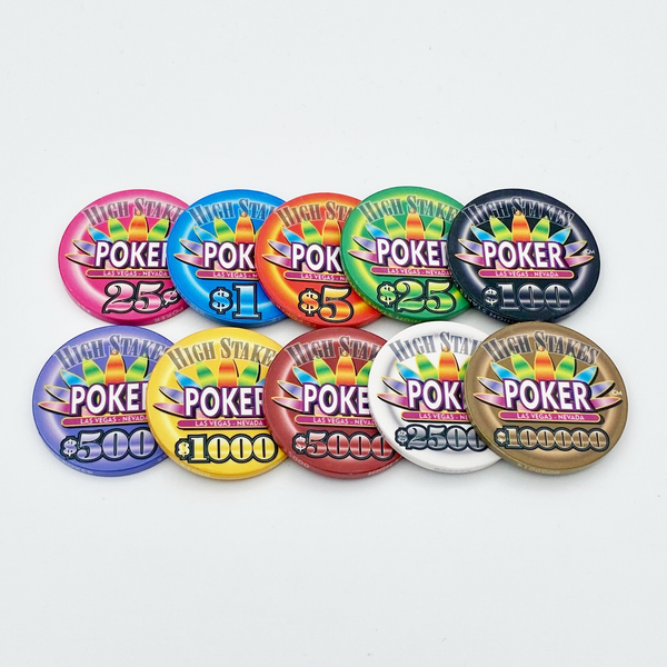 SemiCustom High Stakes Poker Chip BR Pro Poker