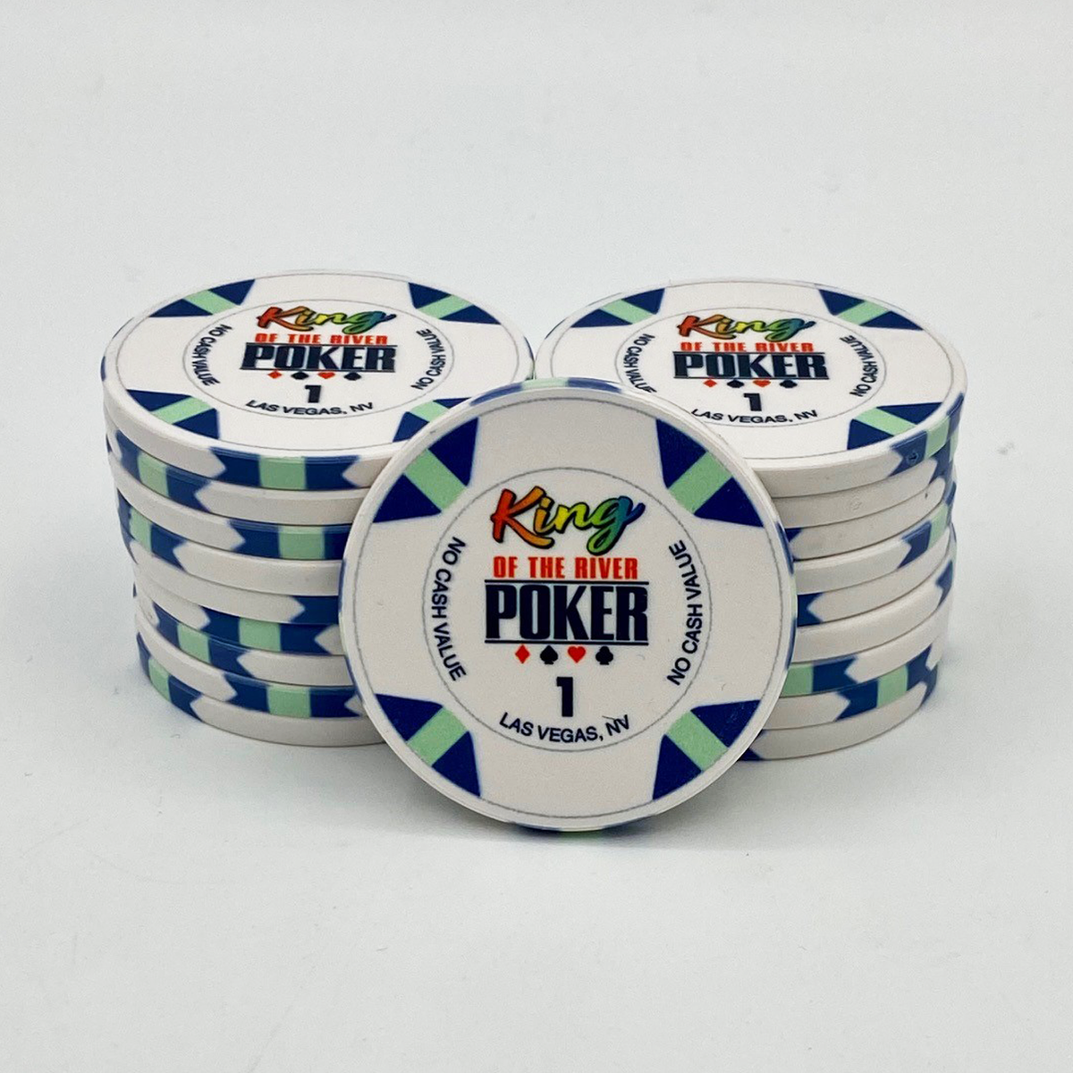 King of the River Poker Chips
