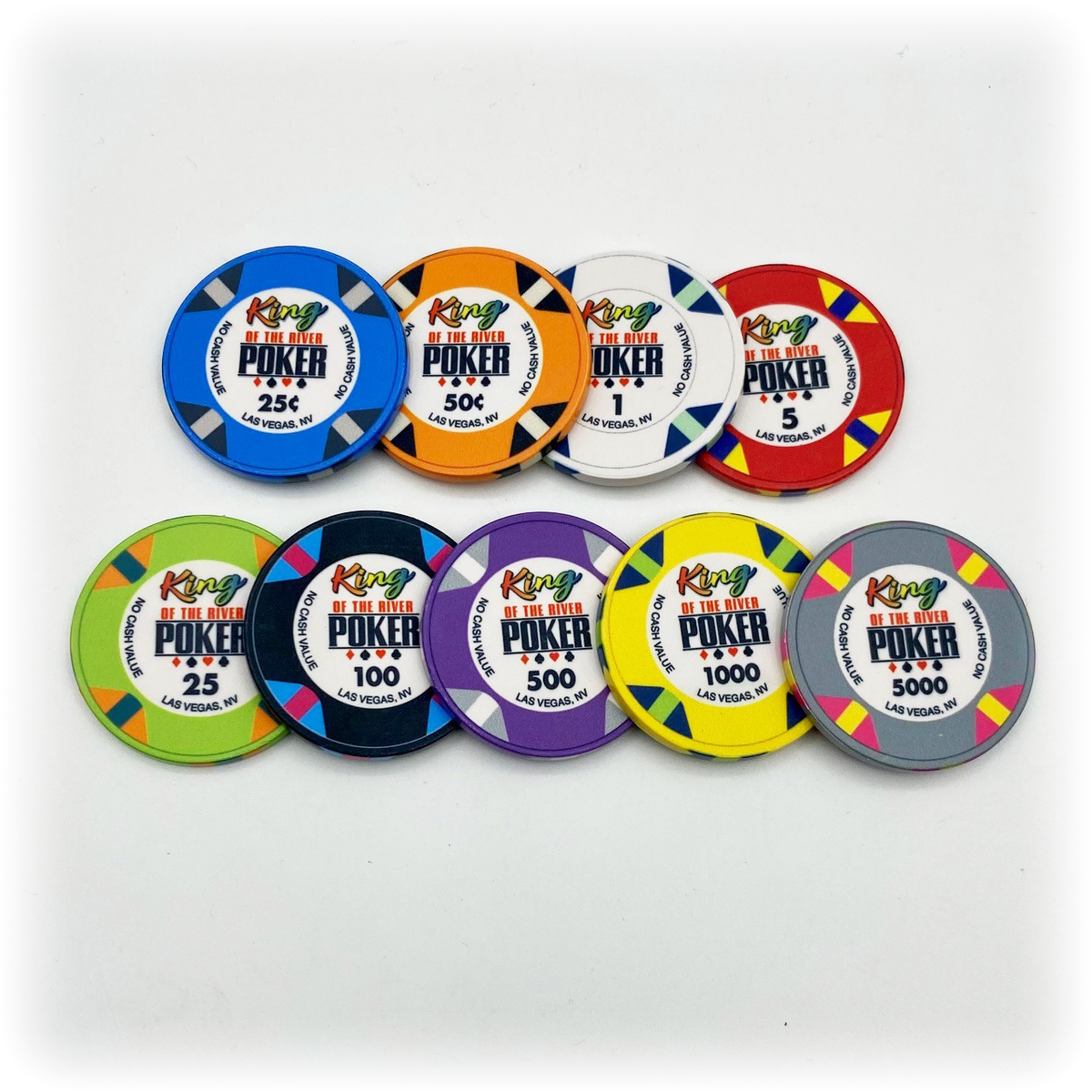 King of the River Poker Chips