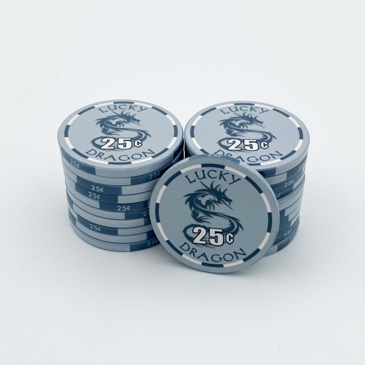 Lucky Dragon Ceramic Poker Chip