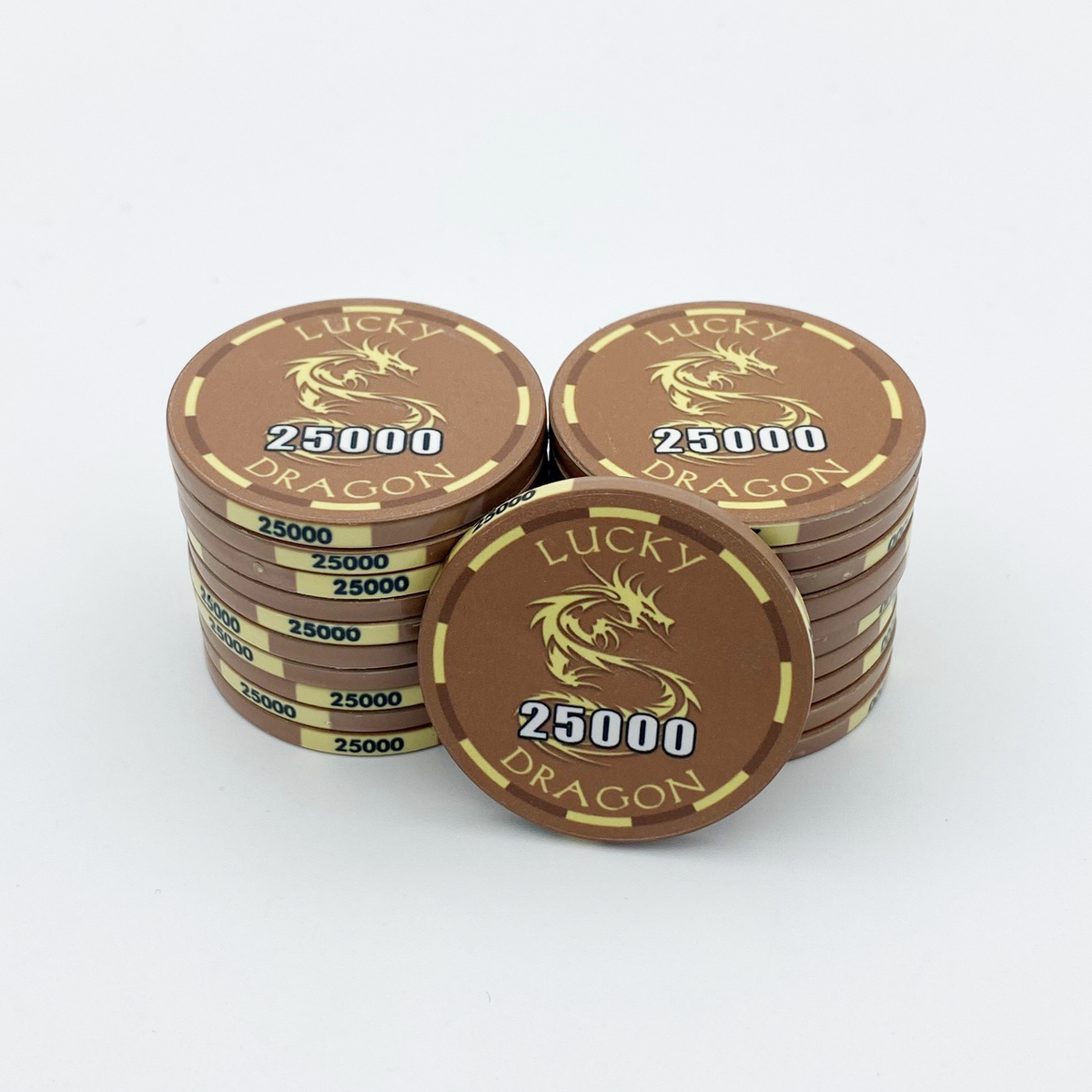 Lucky Dragon Ceramic Poker Chip