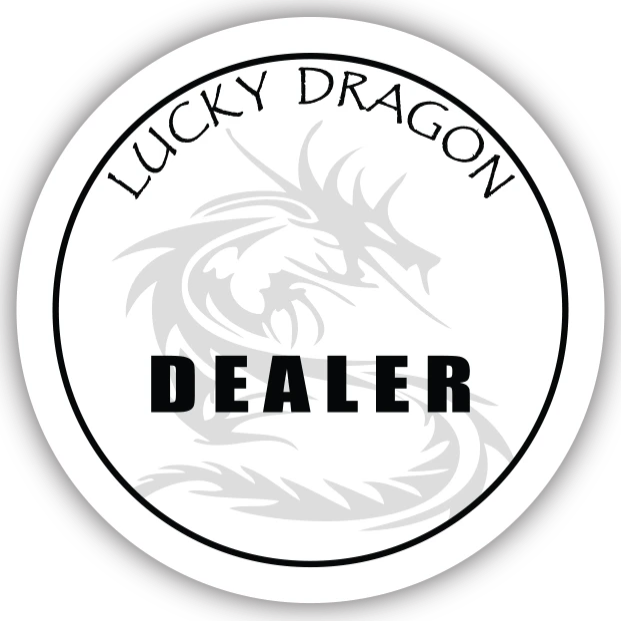 Lucky Dragon Dealer Button (49mm or 60mm)