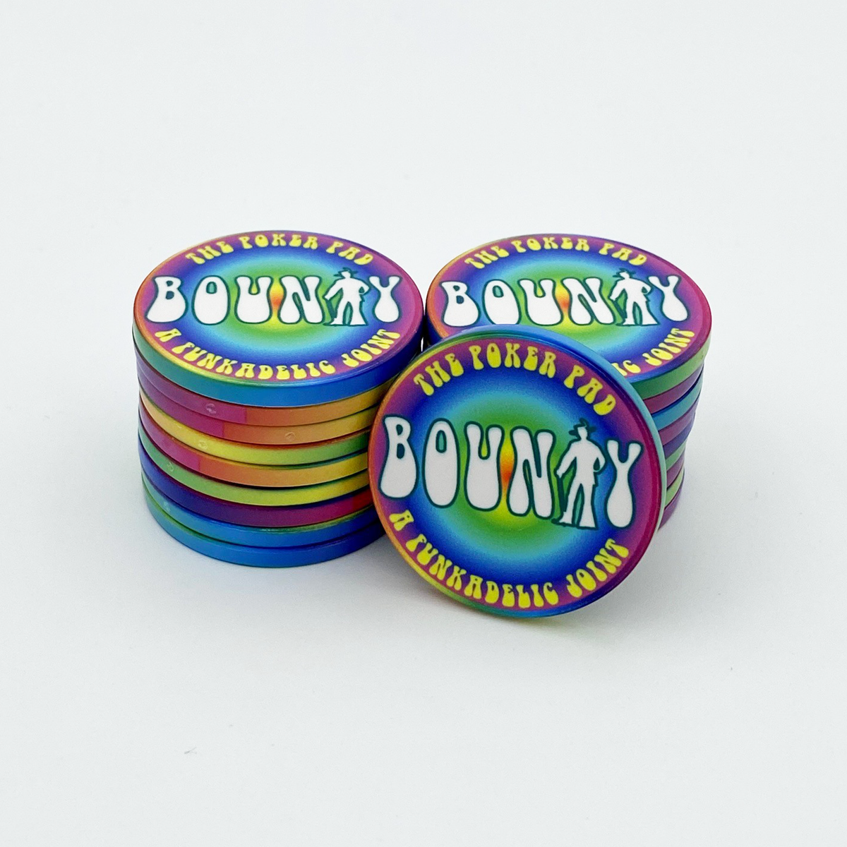 &quot;Poker Pad&quot; Bounty Chips (Pack of 10)